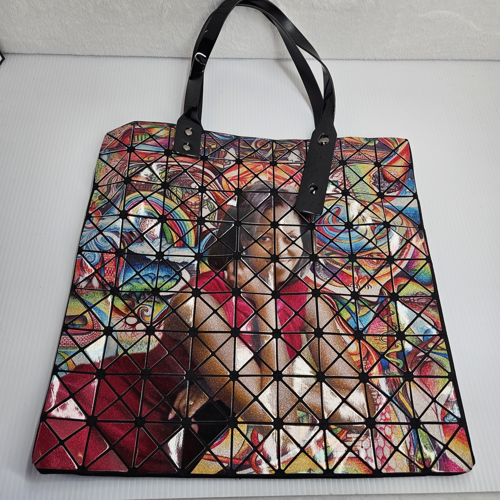 Colorful Geometric Tote Bag
